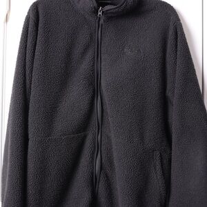 Black Zip-up Fleece by The North Face XXL TG